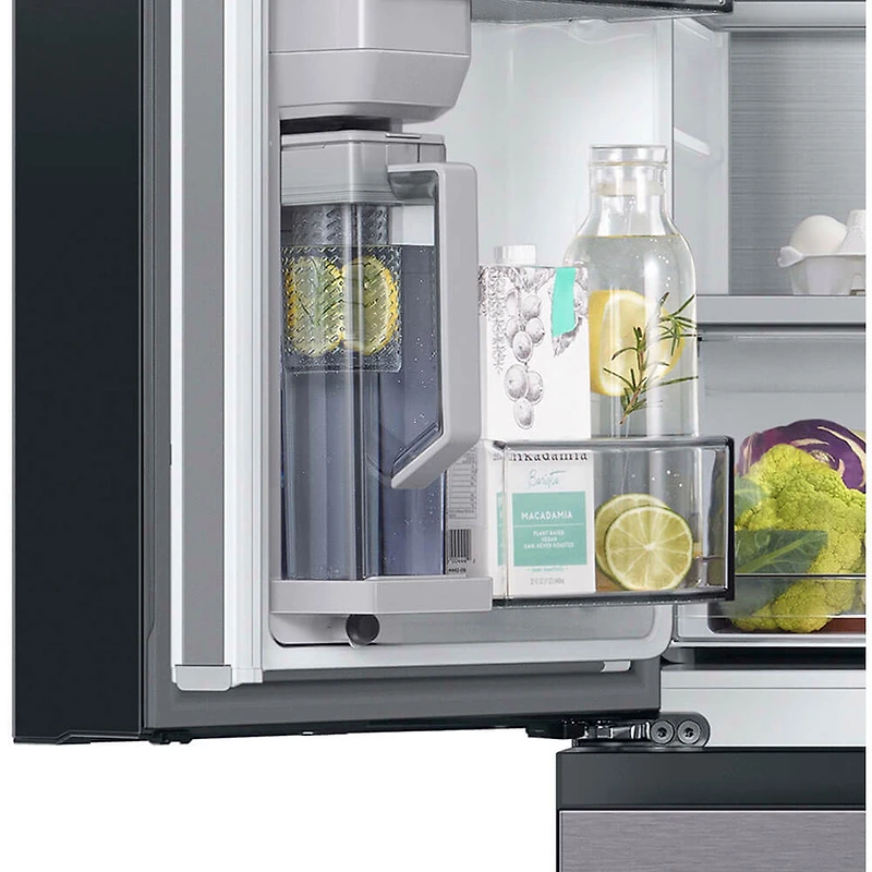 23 Cu. Ft. Bespoke Stainless Counter-Depth 4-Door French Door Refrigerator