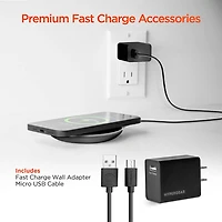 ChargePad Pro 15W Wireless Fast Charger - Black