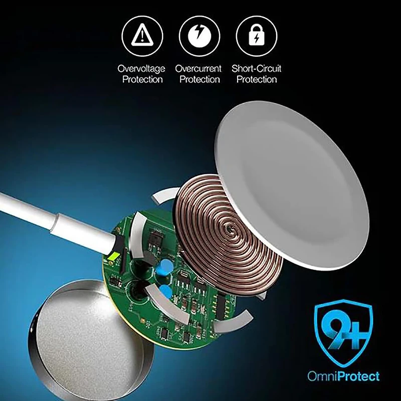 White 3 Ft Magnetic Charging Cable For Apple Watch