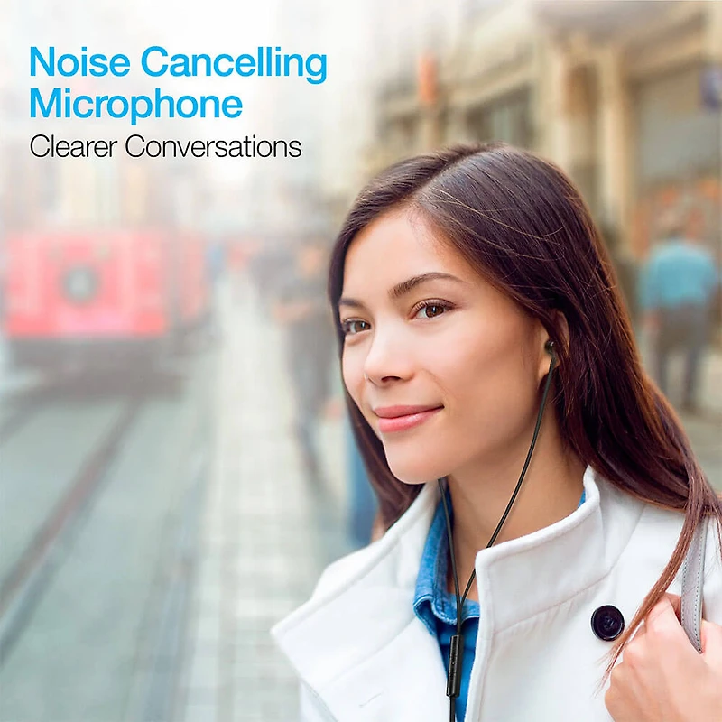 Platinum High Fidelity USB-C Wired Earbuds - Black