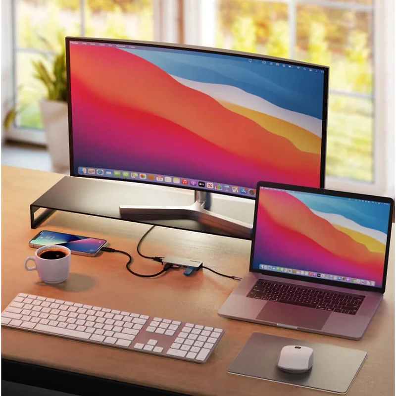 MaxDrive 7 Space Grey Universal USB-C Hub - OPEN BOX