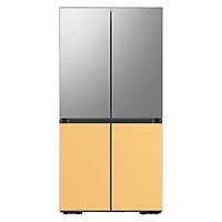 Bespoke 4-Door Flex Refrigerator Panel - Bottom Panel - Sunrise Yellow Glass - OPEN BOX