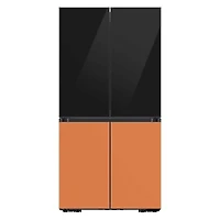 Bespoke 4-Door Flex Refrigerator Panel - Bottom Panel - Clementine Glass - OPEN BOX