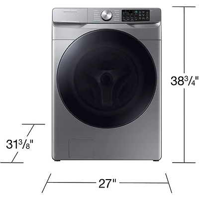 4.5 Cu. Ft. Platinum Front Load Smart Washer