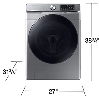 4.5 Cu. Ft. Platinum Front Load Smart Washer