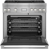 5.0 Cu. Ft. Stainless Freestanding Gas Convection Range 