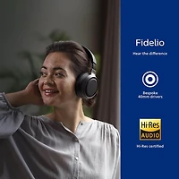 Fidelio Wireless Noise Cancel Pro+ Headphones - Black