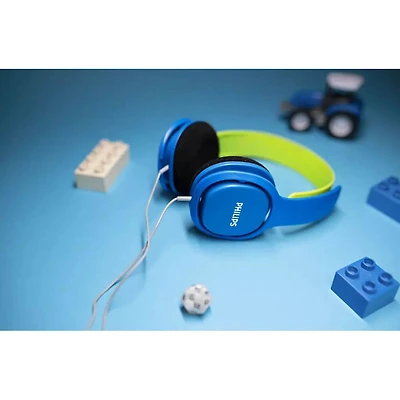 Kids Wired Headphones - Blue - OPEN BOX