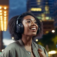 H9505 Wireless Over-Ear Noise Cancelling Headphones - Black