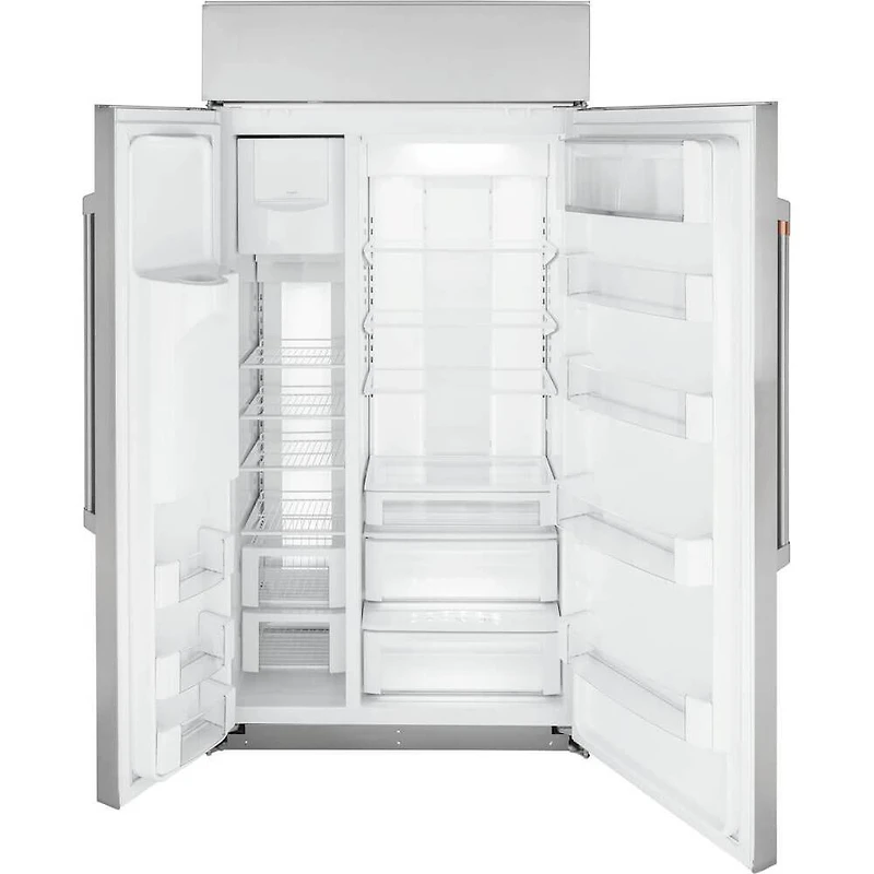 24.5 Cu. Ft. Stainless Side-by-Side Built-In Refrigerator