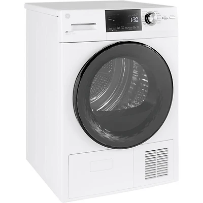4.1 Cu. Ft. White Front Load Electric Dryer 
