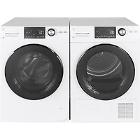 4.1 Cu. Ft. White Front Load Electric Dryer 