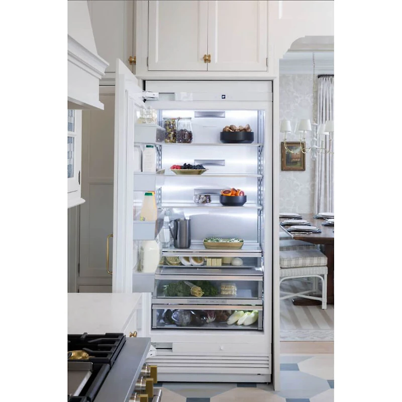 21.1 Cu. Ft. Panel Ready Built-In Column Smart Refrigerator 