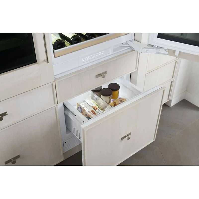 106 Bottle Stainless Steel Built-In Dual Zone Wine Cooler