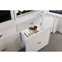 106 Bottle Stainless Steel Built-In Dual Zone Wine Cooler