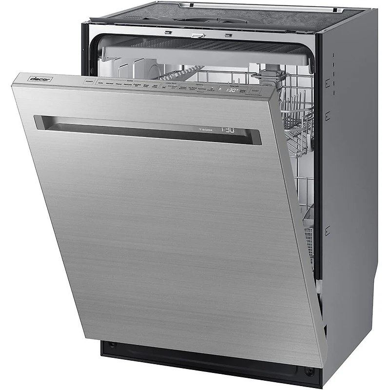 42 dBA Silver Top Control Dishwasher with Steel Tub & WaterWall - OPEN BOX