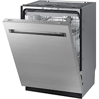 42 dBA Silver Top Control Dishwasher with Steel Tub & WaterWall - OPEN BOX