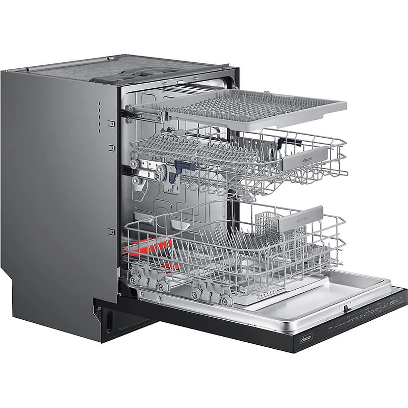 42 dBA Silver Top Control Dishwasher with Steel Tub & WaterWall - OPEN BOX