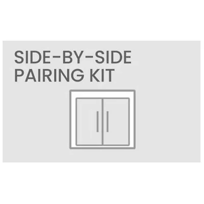 Pair Installation Kit For Freezers and Refrigerators - Stainless