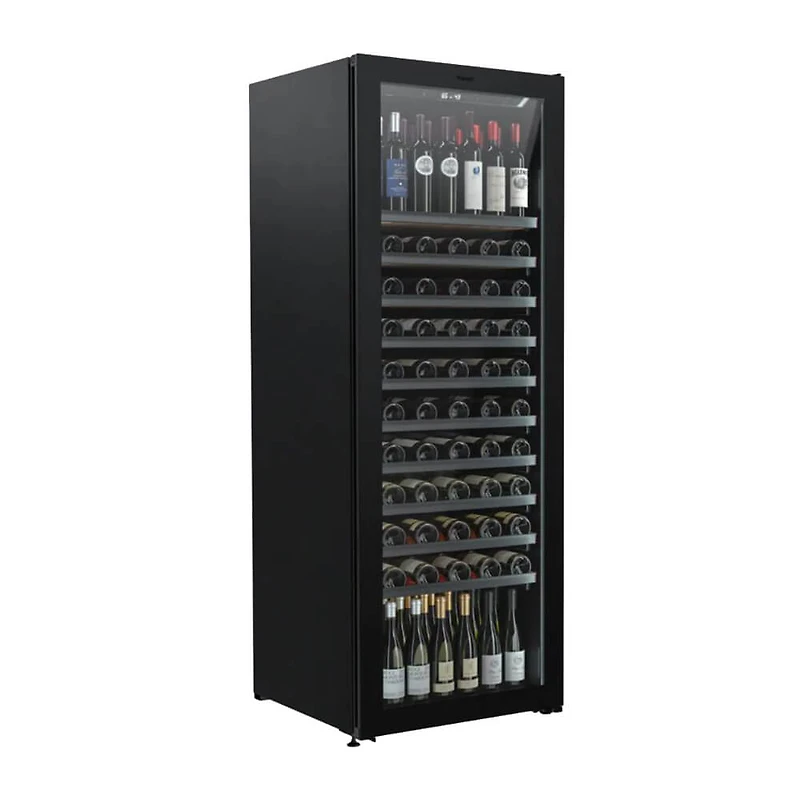 201 Bottle Black Single/Multi-Temp Wine Cabinet - OPEN BOX