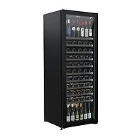 201 Bottle Black Single/Multi-Temp Wine Cabinet - OPEN BOX
