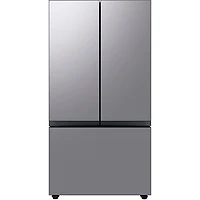 30 Cu. Ft. Bespoke Stainless Steel 3-Door French Door Refrigerator - OPEN BOX