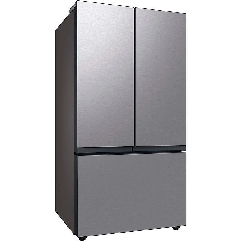 30 Cu. Ft. Bespoke Stainless Steel 3-Door French Door Refrigerator - OPEN BOX