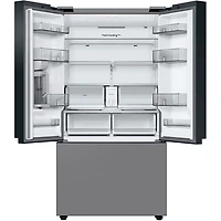 30 Cu. Ft. Bespoke Stainless Steel 3-Door French Door Refrigerator - OPEN BOX