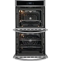 27 inch Stainless Built-In Double Electric Wall Oven 