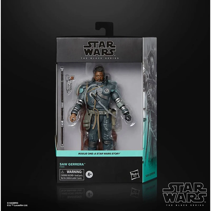 6 inch Star Wars The Black Series Saw Gerrera Action Figure