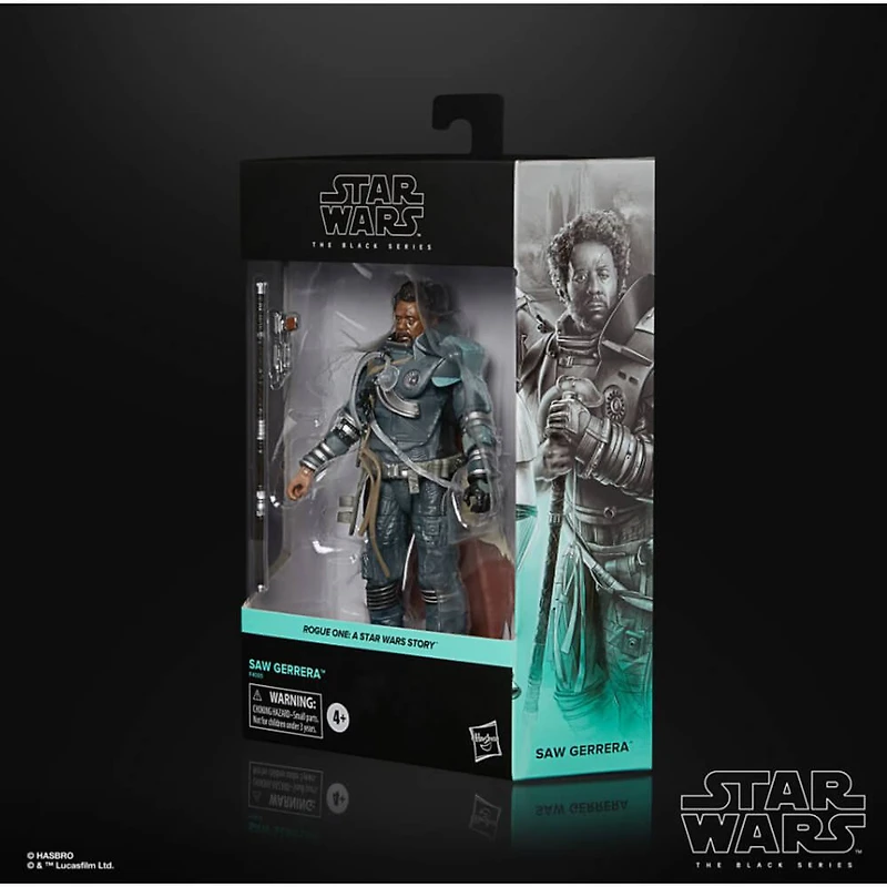 6 inch Star Wars The Black Series Saw Gerrera Action Figure