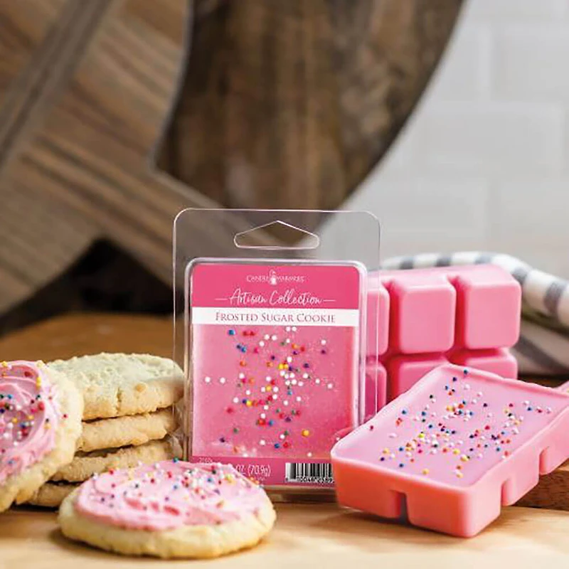 Frosted Sugar Cookie Artisan Wax Melts, 2.5 Oz, 6 Pack - OPEN BOX