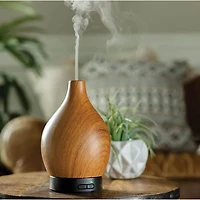 Vase Medium Ultra Sonic Diffuser - Woodgrain - OPEN BOX
