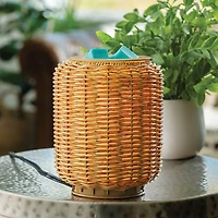 Wicker Lantern Illumination Fragrance Warmer - OPEN BOX