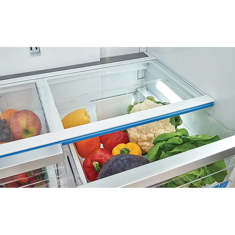22.6 Cu. Ft. Gray Counter Depth French Door Refrigerator