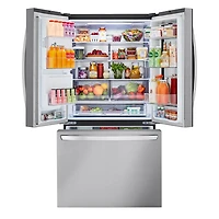 26 Cu. Ft. Stainless Counter Depth French Door Refrigerator - OPEN BOX