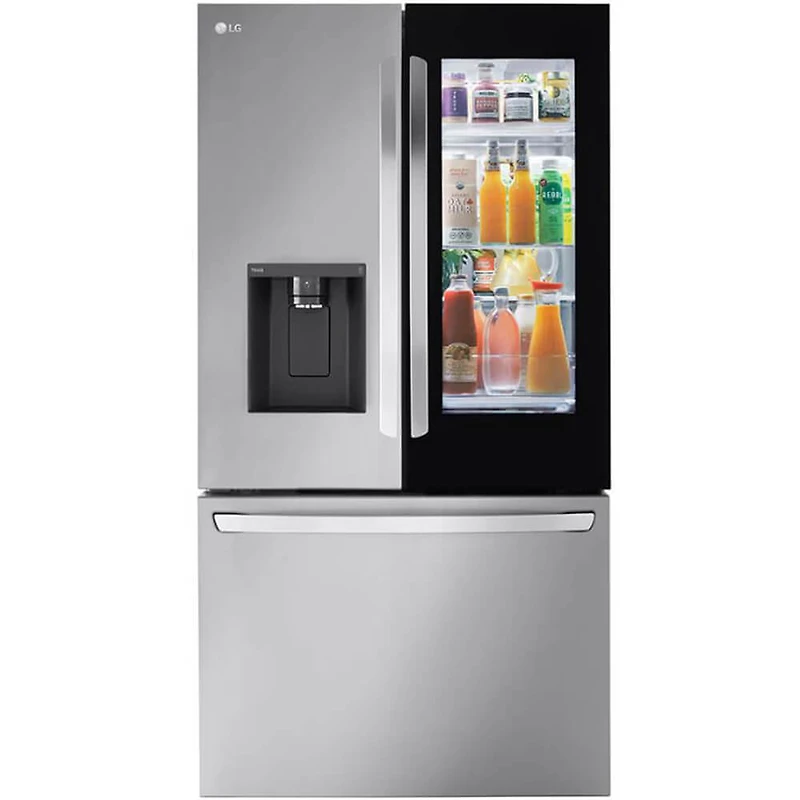 26 Cu. Ft. Stainless Counter Depth French Door Refrigerator - OPEN BOX