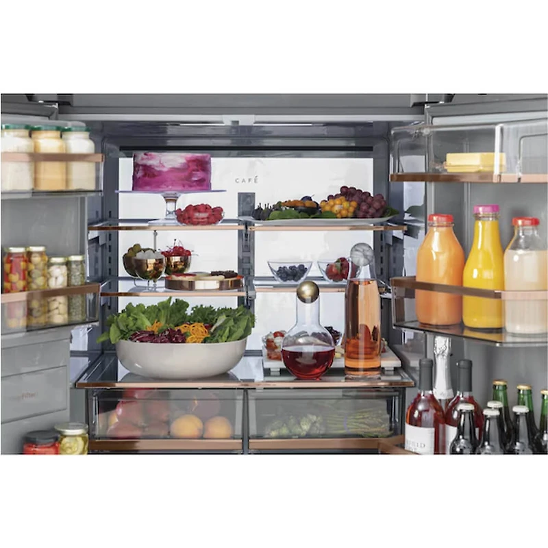 22.3 Cu. Ft. Stainless French Door Counter Depth Smart Refrigerator