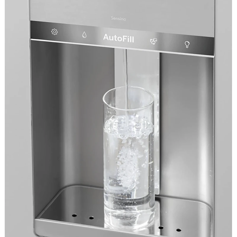 22.3 Cu. Ft. Stainless French Door Counter Depth Smart Refrigerator