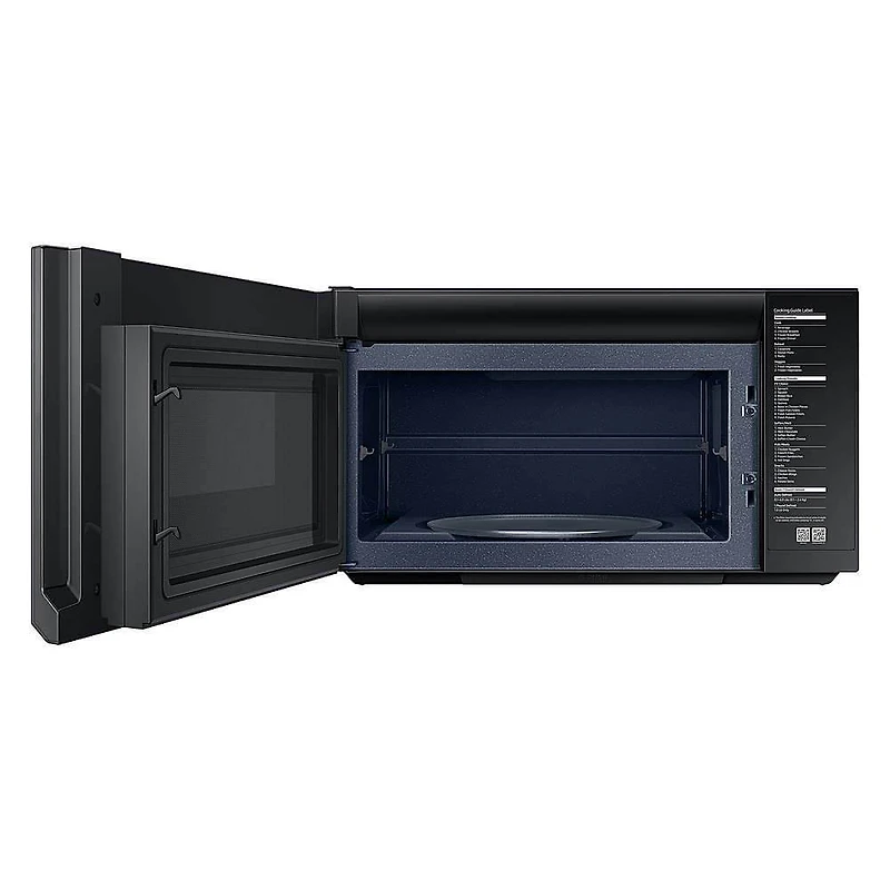 2.1 Cu. Ft. White Glass Over-the-Range Microwave