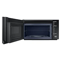 2.1 Cu. Ft. White Glass Over-the-Range Microwave