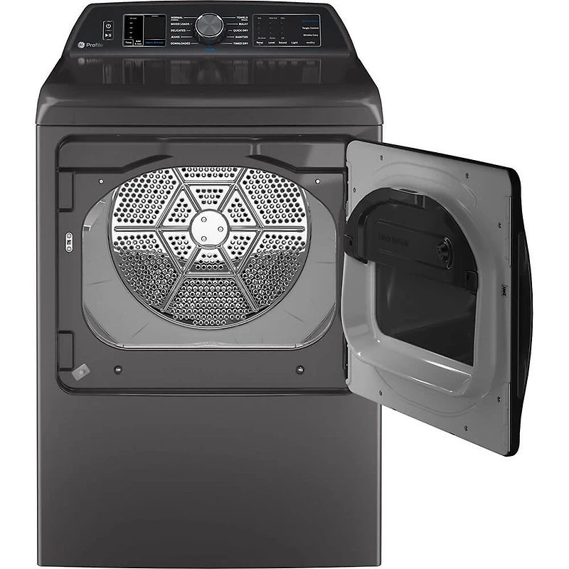 7.3 Cu. Ft. Diamond Gray Top Load High Efficiency Smart Electric Dryer
