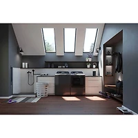 7.3 Cu. Ft. Diamond Gray Top Load High Efficiency Smart Electric Dryer