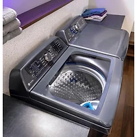 7.3 Cu. Ft. Diamond Gray Top Load High Efficiency Smart Electric Dryer