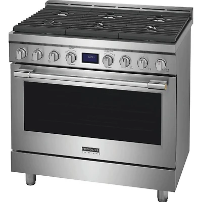 36 inch Front Control Freestanding Gas Range