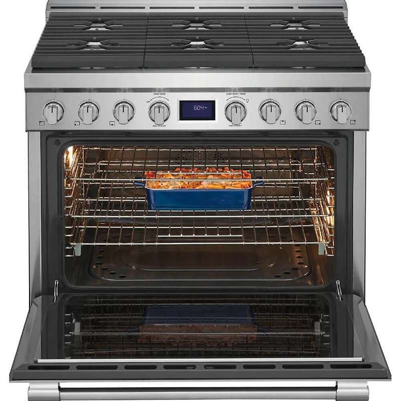 36 inch Front Control Freestanding Gas Range