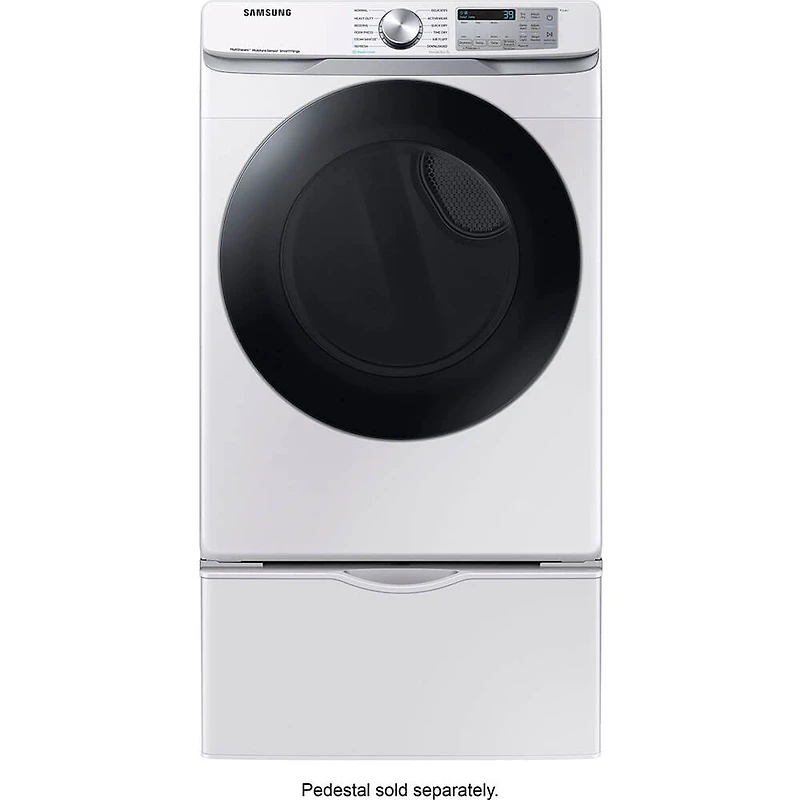 7.5 Cu. Ft. White Smart Electric Dryer