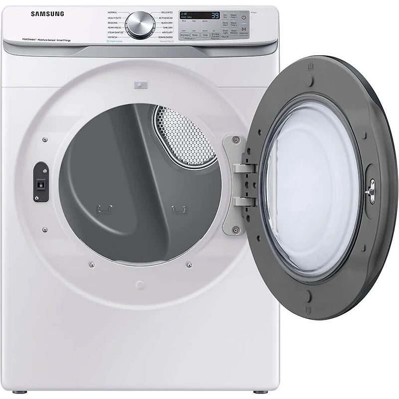 7.5 Cu. Ft. White Smart Electric Dryer