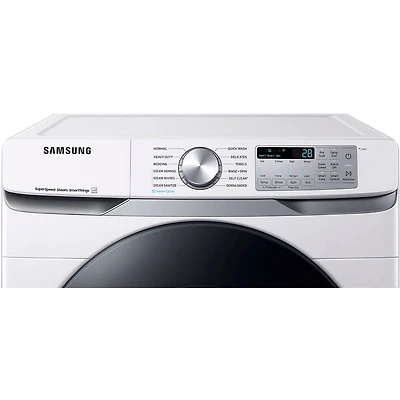 4.5 Cu. Ft. White Smart Front Load Washer 