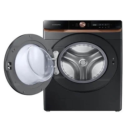 4.6 Cu. Ft. Brushed Black Smart Dial Front Load Washer